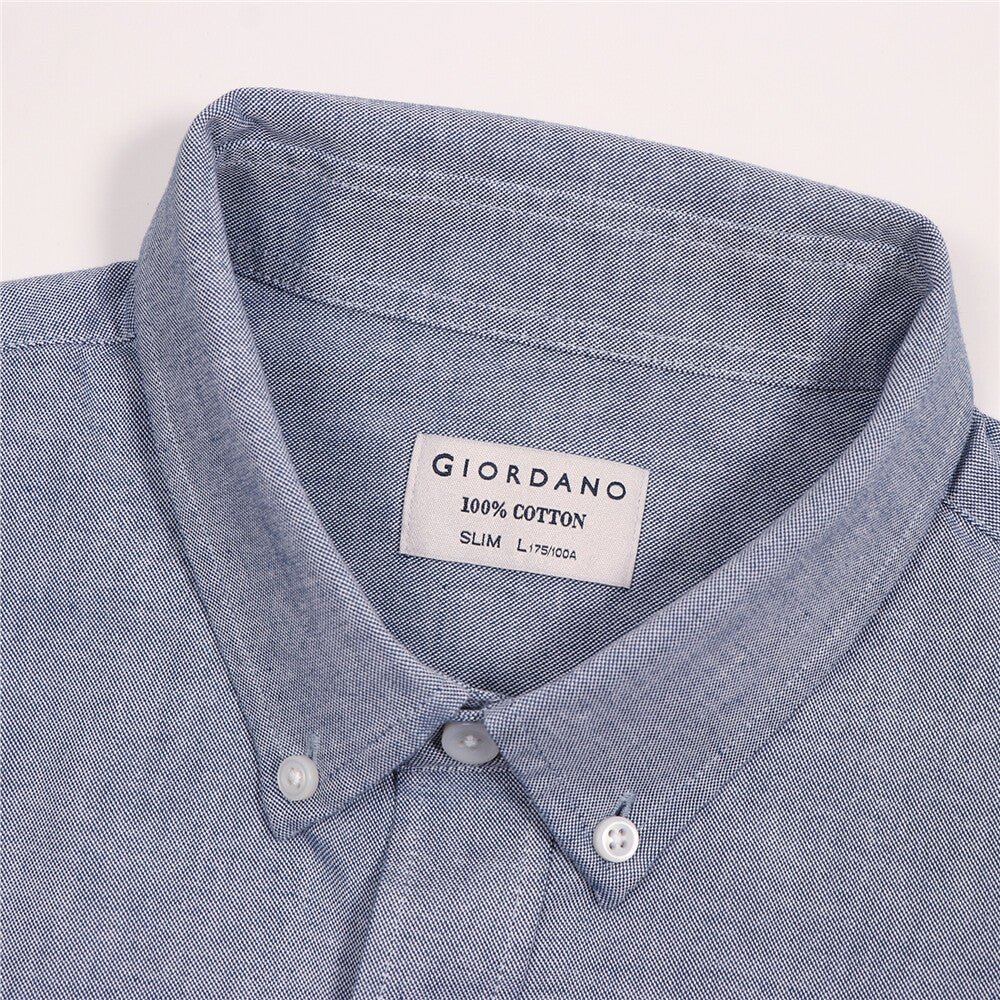 Giordano Men's Oxford Shirt - Premium Shirts