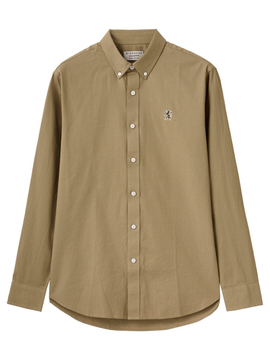 Giordano Men's Oxford Shirt - Premium Shirts