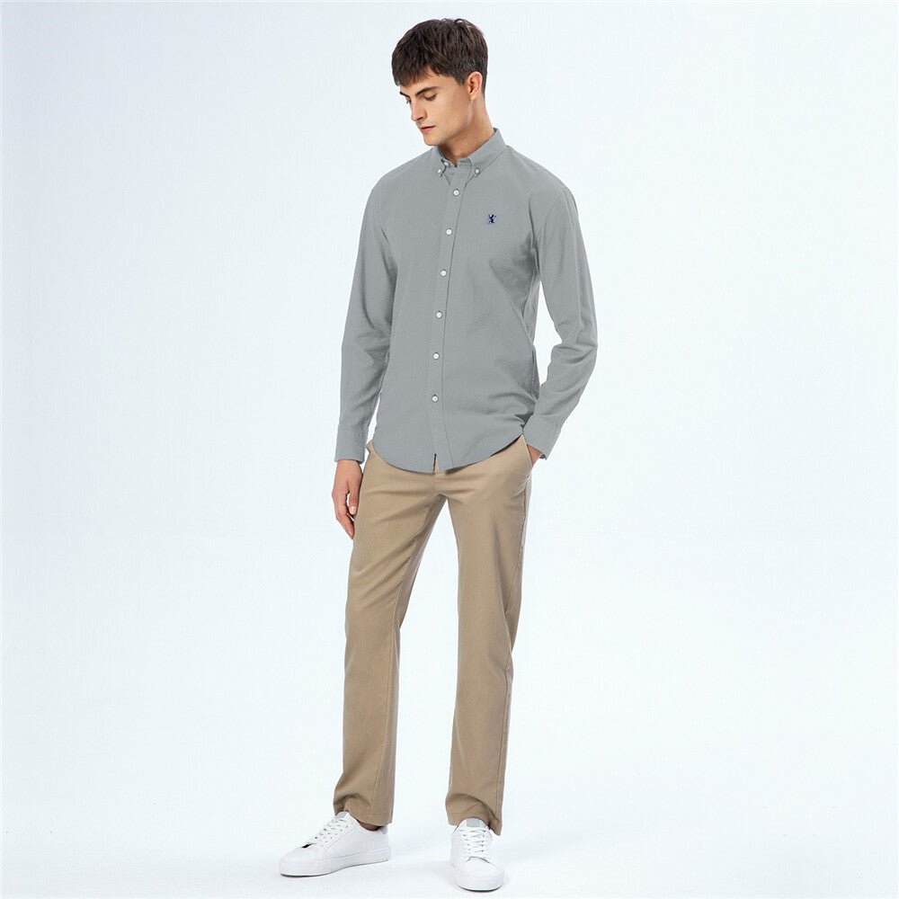 Giordano Men's Oxford Shirt - Premium Shirts