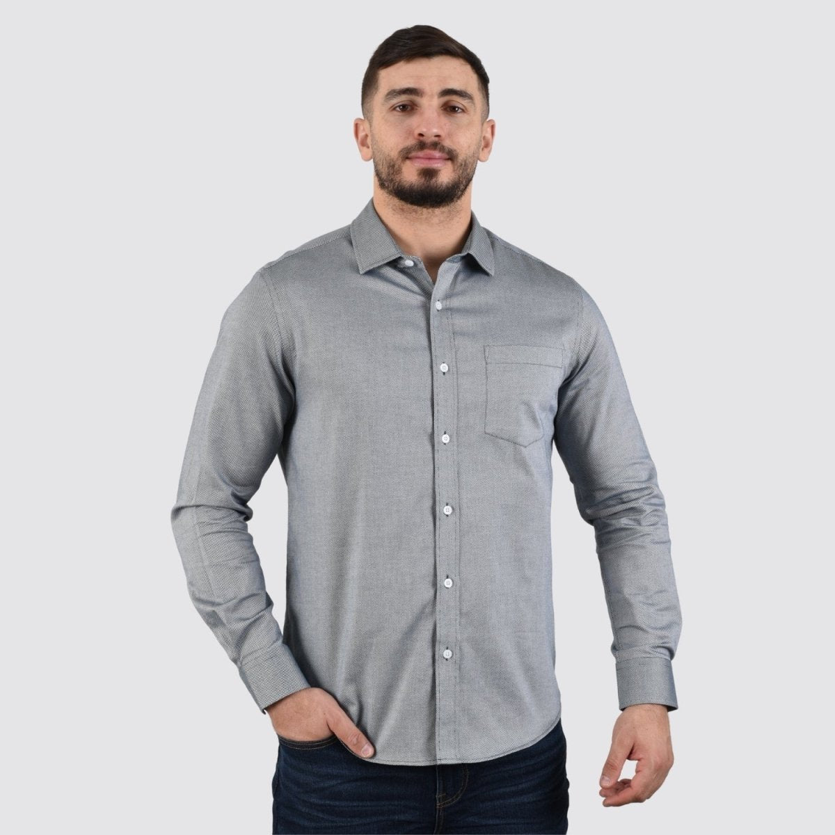 Giordano Men's Oxford Shirt - Premium Shirts