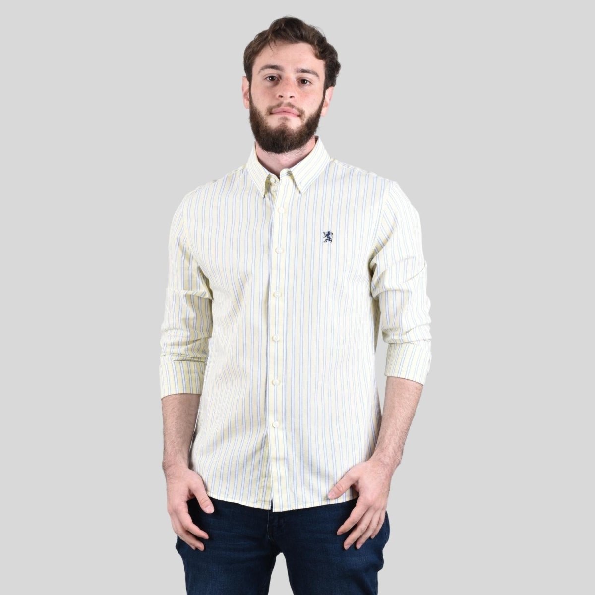 Giordano Men's Oxford Shirt - Premium Shirts