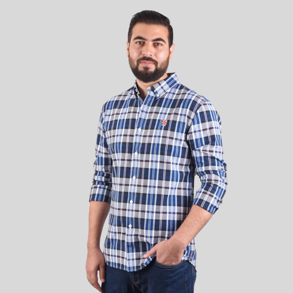 Giordano Men's Oxford Shirt - Premium Shirts