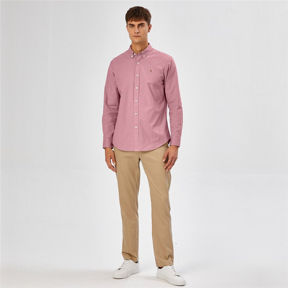 Giordano Men's Oxford Shirt - Premium Shirts