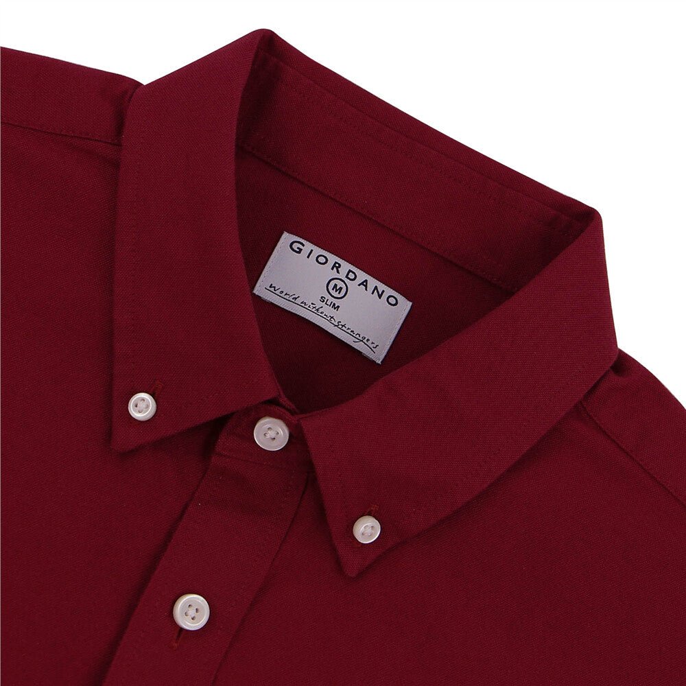 Giordano Men's Oxford Shirt - Premium Shirts