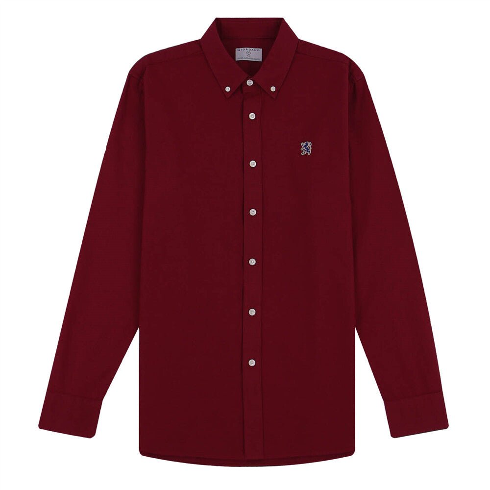 Giordano Men's Oxford Shirt - Premium Shirts