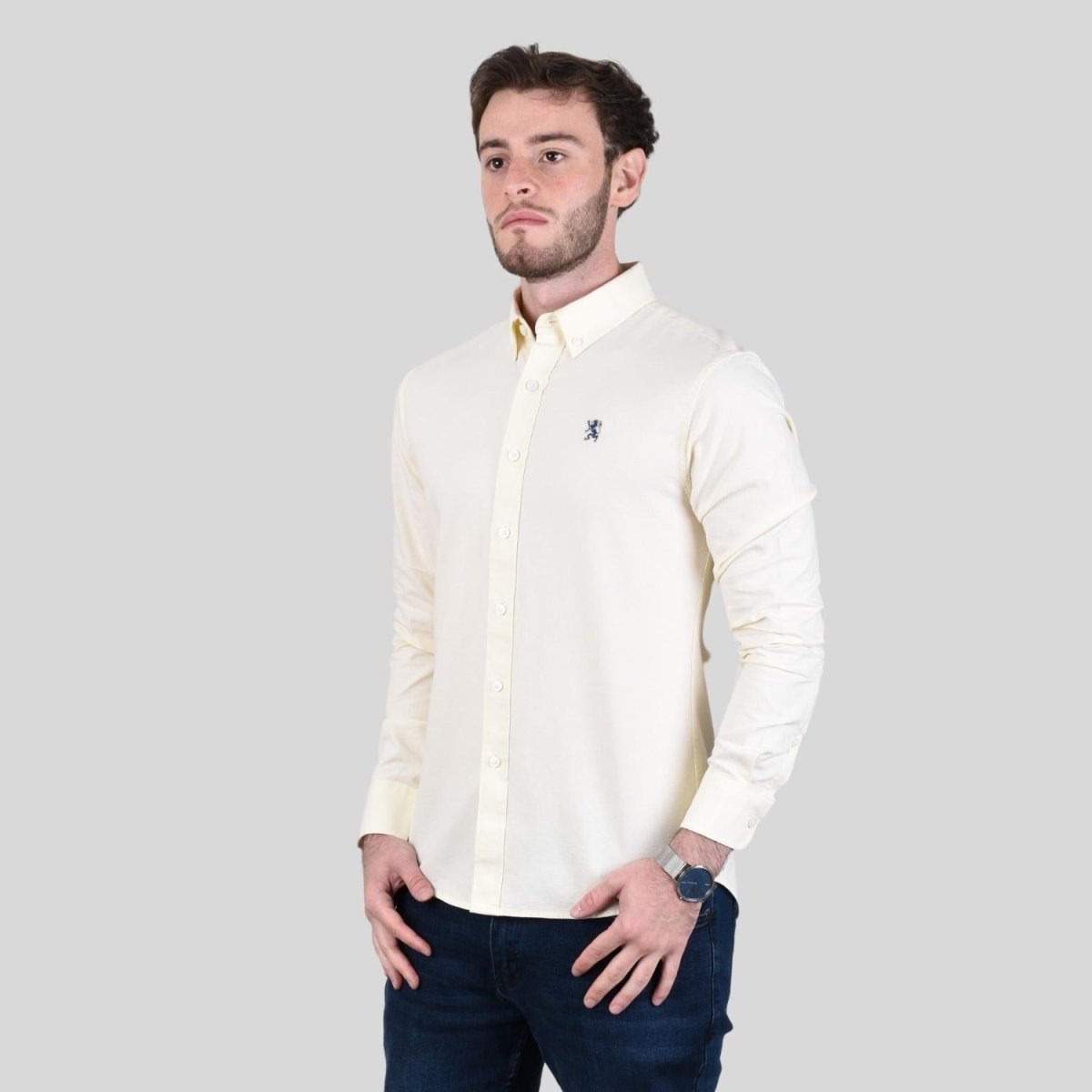 Giordano Men's Oxford Shirt - Premium Shirts