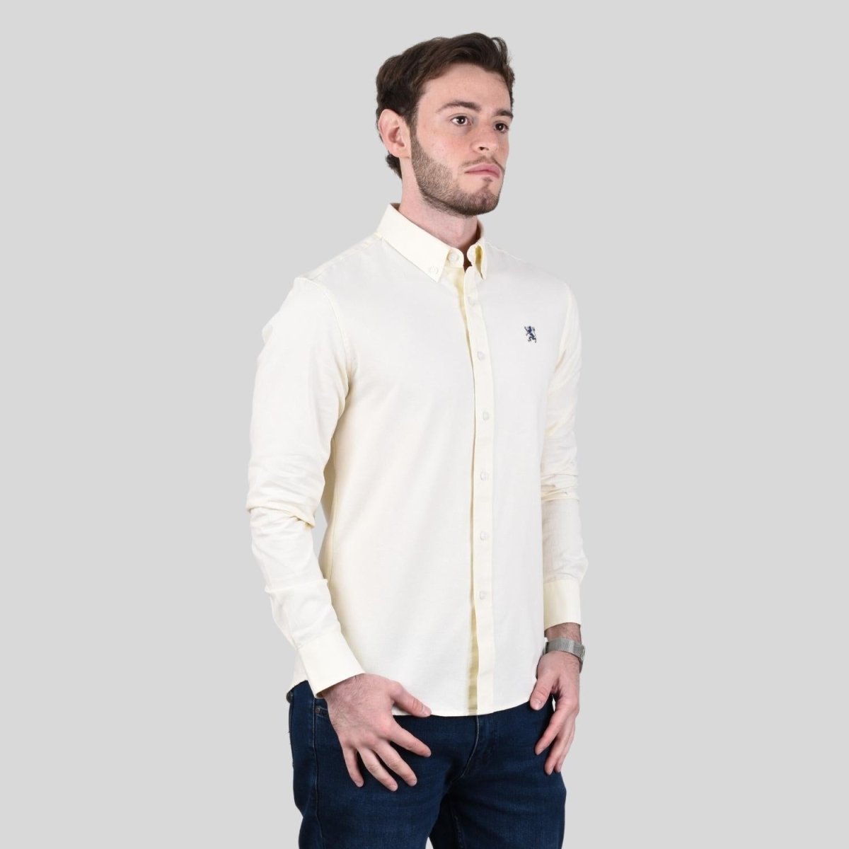 Giordano Men's Oxford Shirt - Premium Shirts