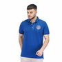 Giordano Men's Pique Flat Knit Collar Short Sleeve Thematic Slim Fit Embroidery Bold Polo - Premium Polo
