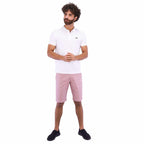 Giordano Men's Pique Flat Knit Collar Slim Fit Embroidery Solid Polo - Premium Polo