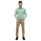 Giordano Men's Polyester Modal Lycra Twill Slim Fit Easy Care Shirt - Premium Shirts