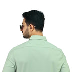 Giordano Men's Polyester Modal Lycra Twill Slim Fit Easy Care Shirt - Premium Shirts