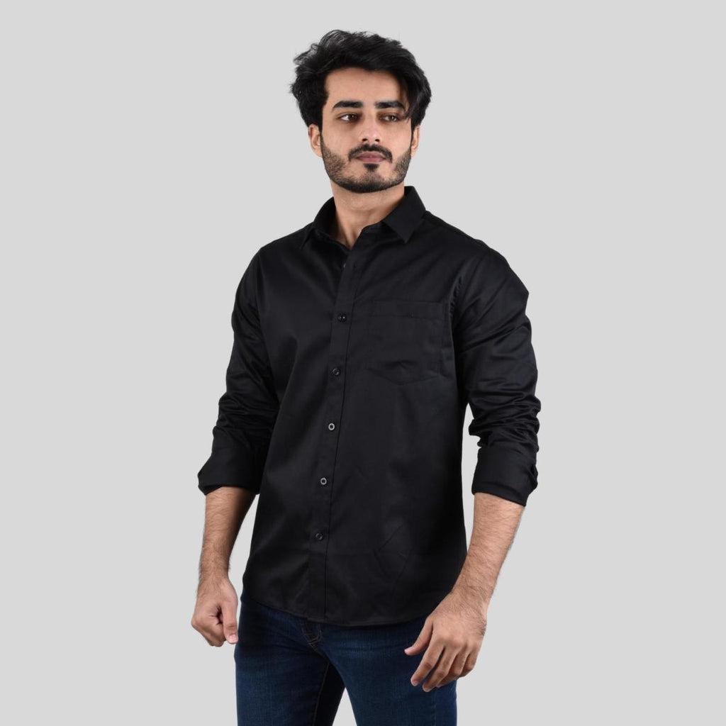Giordano Men's Poplin Cotton Slim Fit Shirt - Premium Shirts
