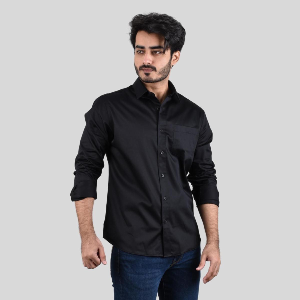 Giordano Men's Poplin Cotton Slim Fit Shirt - Premium Shirts