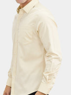 Giordano Men's Poplin Cotton Slim Fit Shirt - Premium Shirts