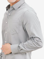 Giordano Men's Poplin Cotton Slim Fit Shirt - Premium Shirts