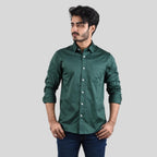 Giordano Men's Poplin Cotton Slim Fit Shirt - Premium Shirts