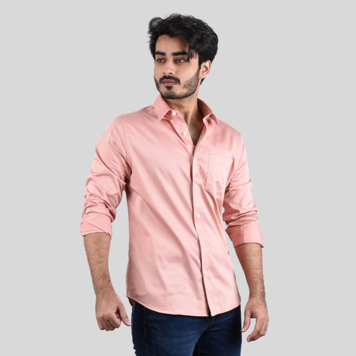 Giordano Men's Poplin Cotton Slim Fit Shirt - Premium Shirts