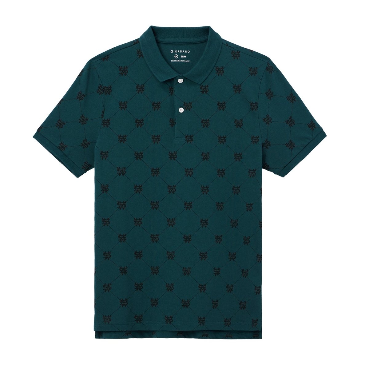Giordano Men's Print Polo - Premium Polo