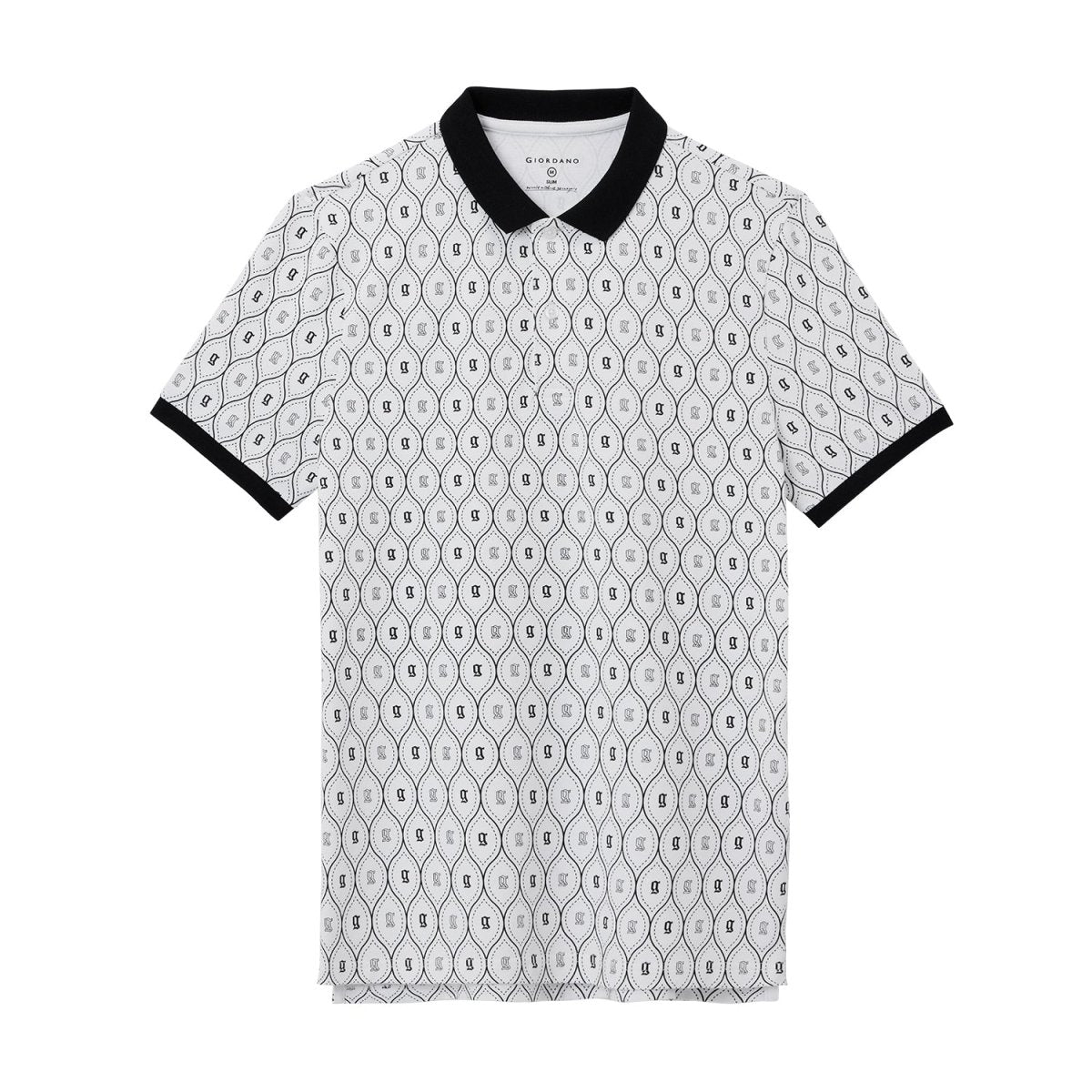 Giordano Men's Print Polo - Premium Polo
