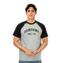 Giordano Men's Print Slim Fit Cotton Jersey Reglan Tee - Premium Tee