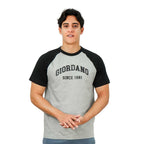 Giordano Men's Print Slim Fit Cotton Jersey Reglan Tee - Premium Tee