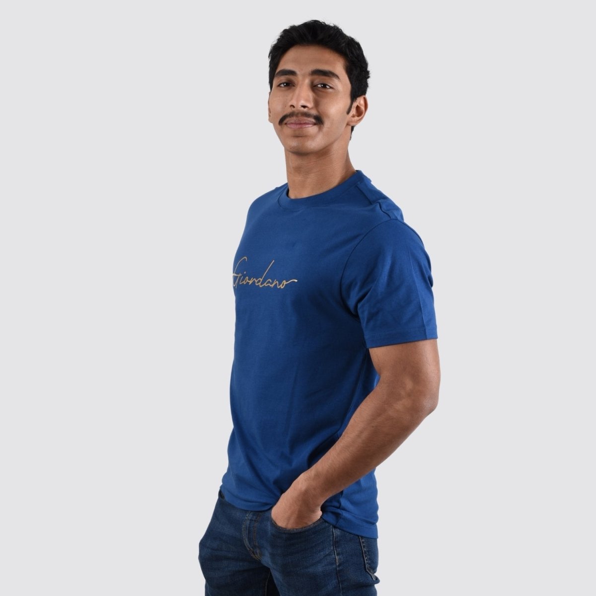 Giordano Men's Print Tee - Premium Print Tee