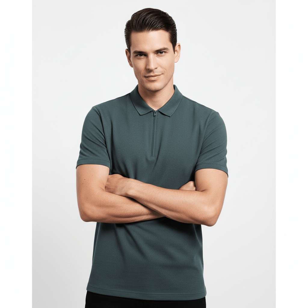 Giordano Men's Regular Fit Cotton Blend Polo - Premium Polo