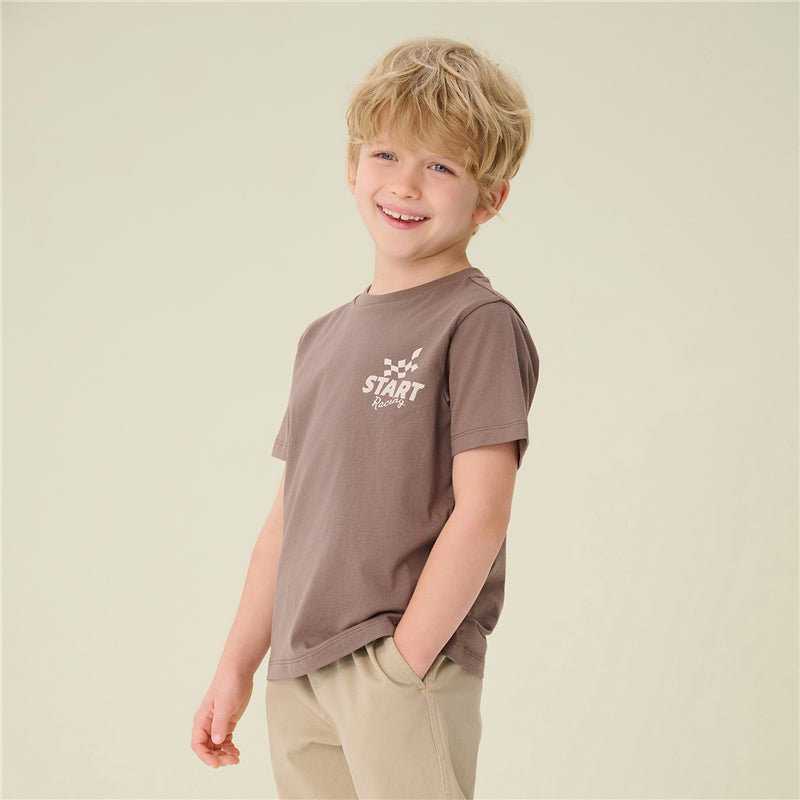 Giordano Men’S Regular Fit Cotton Crew Neck Graphic Print Tee - first_variant_option_2 Premium Print Tee for Giordano