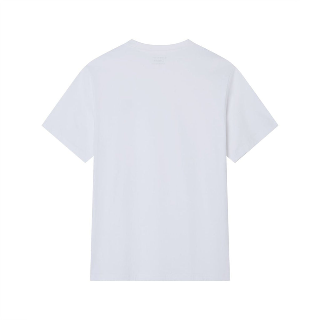 Giordano Men’s Regular Fit Cotton Embroidery Tee - Premium Tee