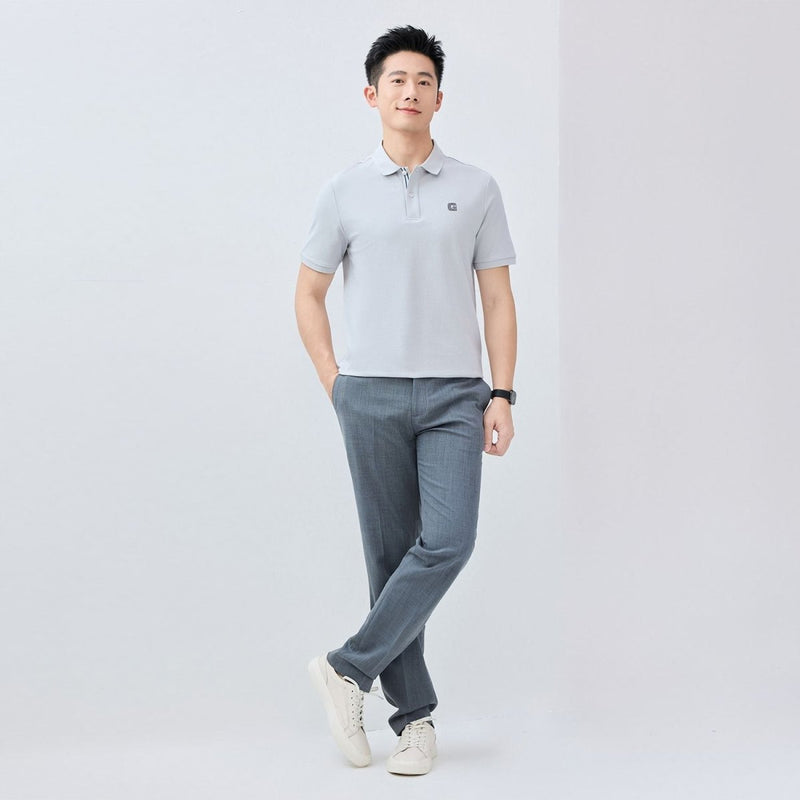 Giordano Men’s Regular Fit Cotton Pique Polo - first_variant_option_2 Premium Polo for Giordano