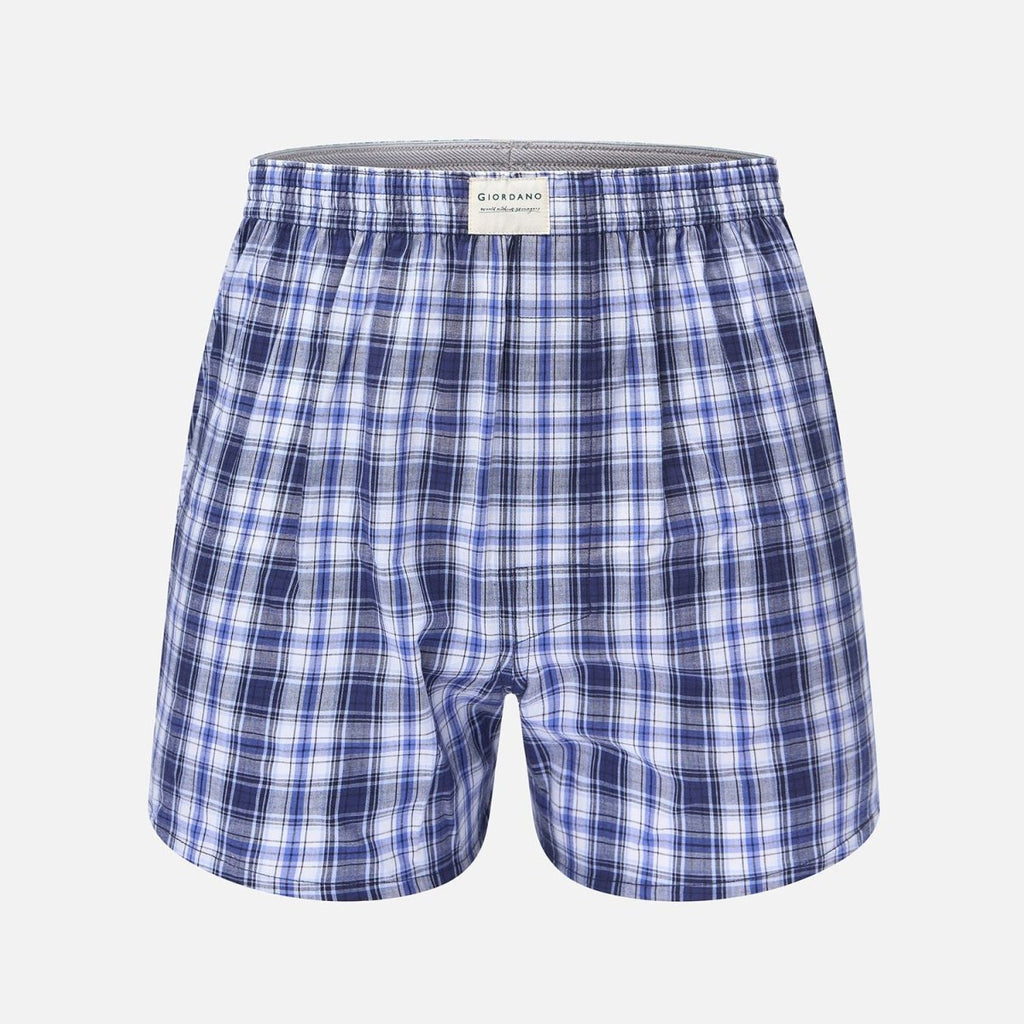 Giordano Men’s Regular Fit Cotton Poplin Boxers 3 - Pack - first_variant_option_2 Premium Briefs for Giordano