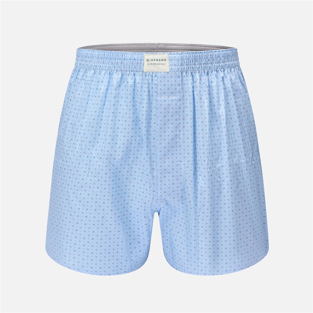 Giordano Men's Regular Fit Cotton Poplin Boxers 3 - Pack - first_variant_option_2 Premium Joggers for Giordano