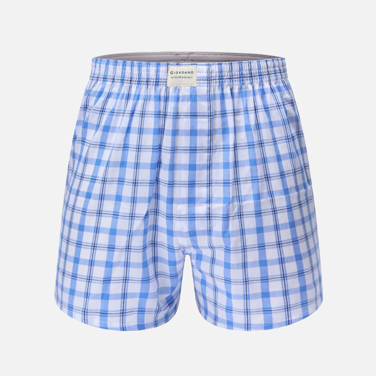 Giordano Men’s Regular Fit Cotton Poplin Boxers 3-Pack - Premium Briefs