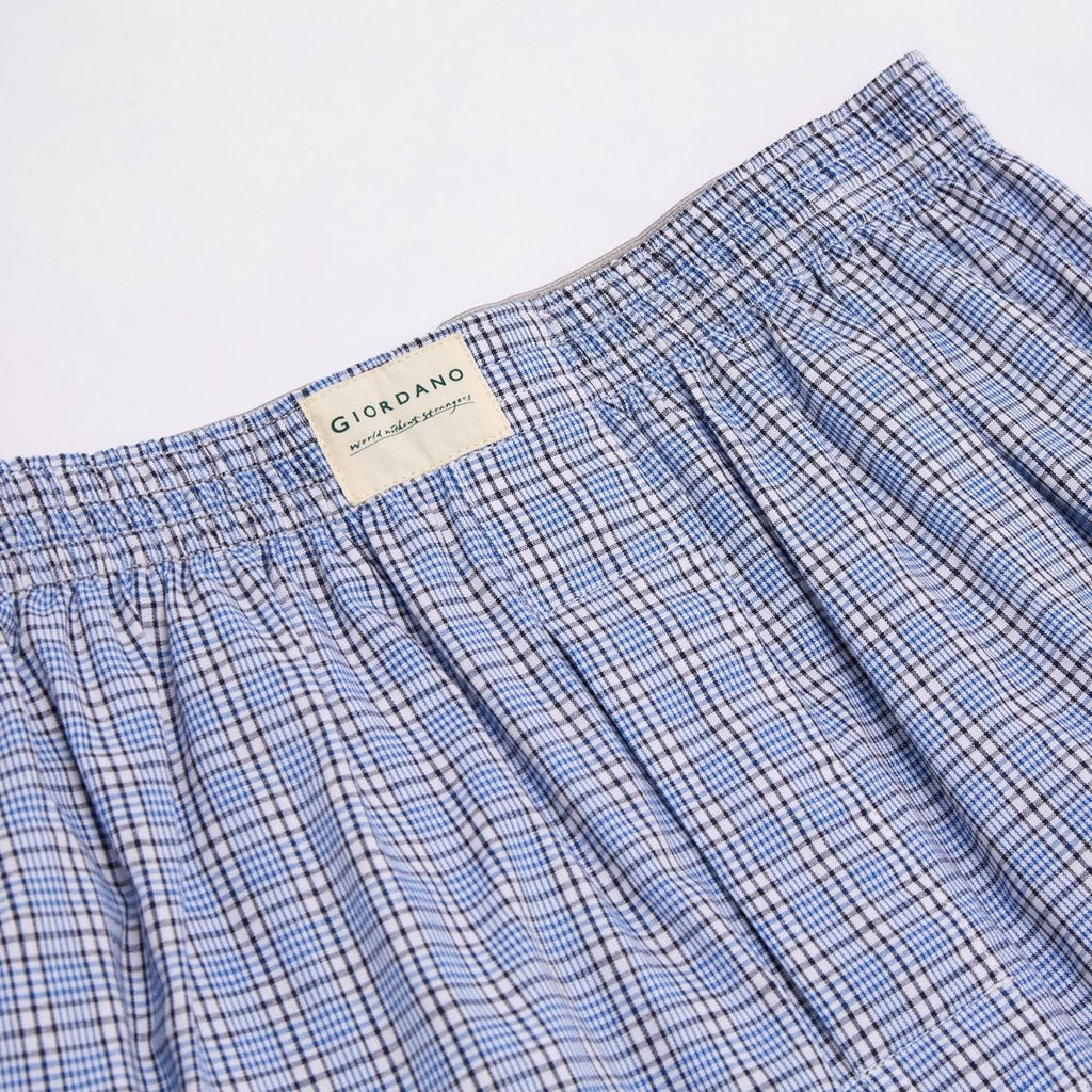 Giordano Men’s Regular Fit Cotton Poplin Boxers 3 - Pack - first_variant_option_2 Premium Briefs for Giordano