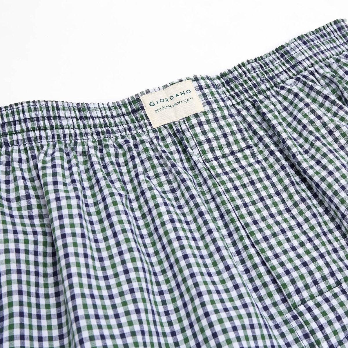 Giordano Men’s Regular Fit Cotton Poplin Boxers 3-Pack - Premium Briefs
