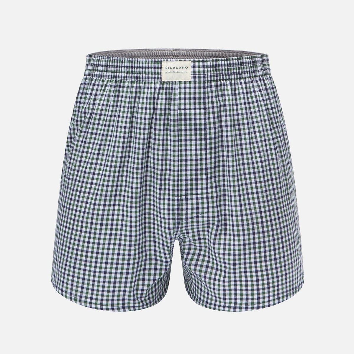 Giordano Men’s Regular Fit Cotton Poplin Boxers 3-Pack - Premium Briefs