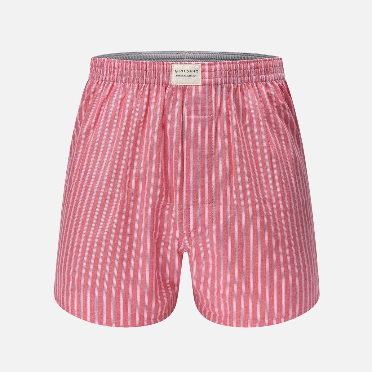 Giordano Men’s Regular Fit Cotton Poplin Boxers 3-Pack - Premium Briefs