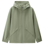 Giordano Men’s Regular Fit Full - Zip Hooded Polyester Jacket - first_variant_option_2 Premium Jackets for Giordano