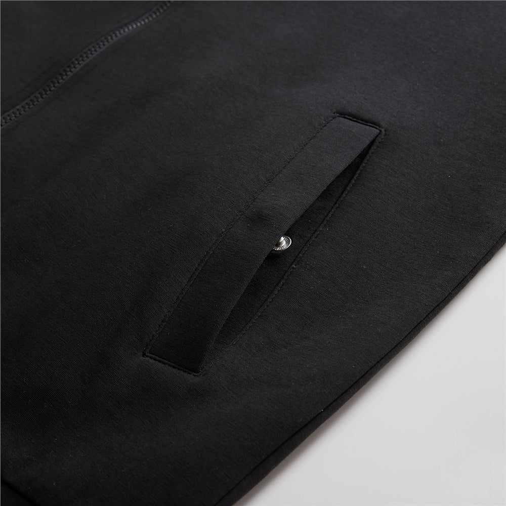 Giordano Men’s Regular Fit Interlock Full - Zip Long Sleeve Jacket - first_variant_option_2 Premium Jackets for Giordano