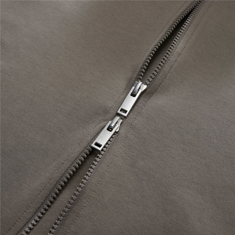 Giordano Men’s Regular Fit Interlock Full - Zip Long Sleeve Jacket - first_variant_option_2 Premium Jackets for Giordano