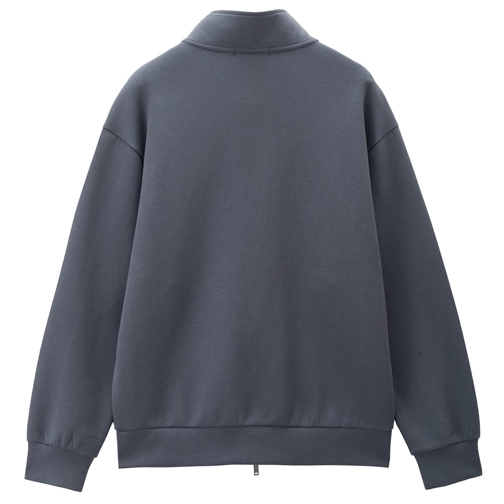 Giordano Men’s Regular Fit Interlock Full - Zip Long Sleeve Jacket - first_variant_option_2 Premium Jackets for Giordano