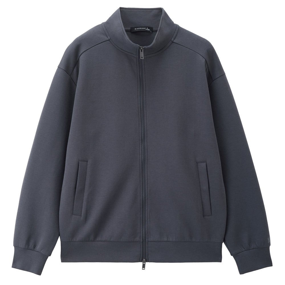 Giordano Men’s Regular Fit Interlock Full - Zip Long Sleeve Jacket - first_variant_option_2 Premium Jackets for Giordano