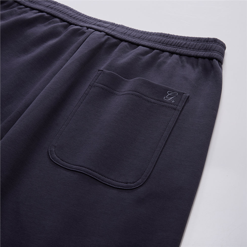 Giordano Men’s Regular Fit Interlock Jogger with Elastic Waist - first_variant_option_2 Premium Joggers for Giordano