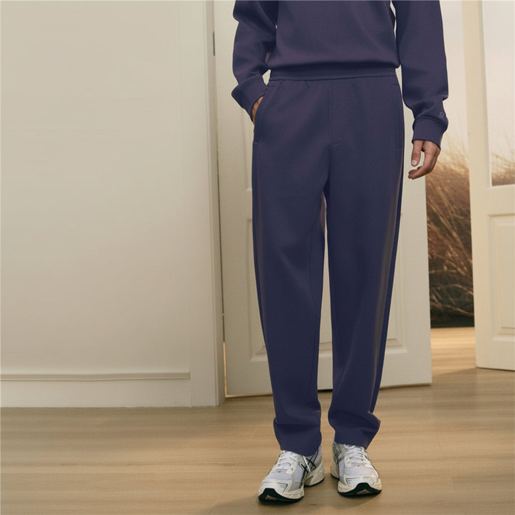 Giordano Men’s Regular Fit Interlock Jogger with Elastic Waist - first_variant_option_2 Premium Joggers for Giordano