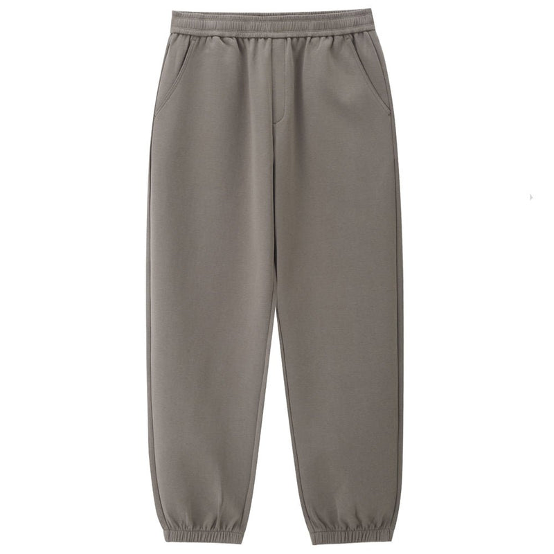 Giordano Men’s Regular Fit Interlock Jogger with Elastic Waist - first_variant_option_2 Premium Joggers for Giordano