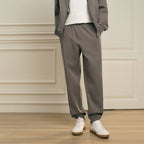 Giordano Men’s Regular Fit Interlock Jogger with Elastic Waist - first_variant_option_2 Premium Joggers for Giordano