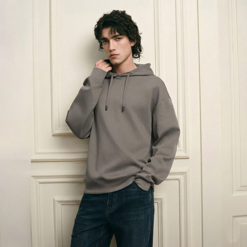 Giordano Men’s Regular Fit Lyocell Cotton Hoodie - first_variant_option_2 Premium Tee for Giordano