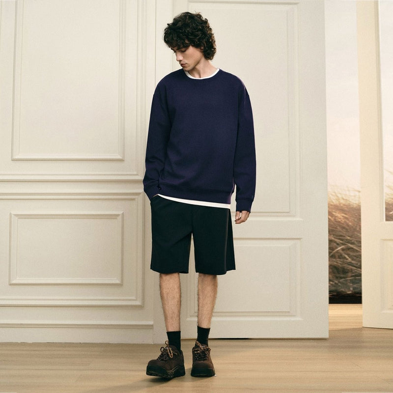 Giordano Men’s Regular Fit Lyocell Cotton Sweatshirt - first_variant_option_2 Premium Tee for Giordano