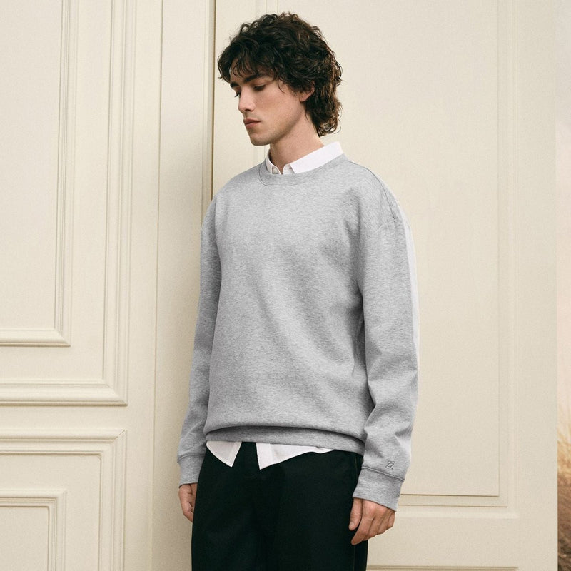 Giordano Men’s Regular Fit Lyocell Cotton Sweatshirt - first_variant_option_2 Premium Tee for Giordano