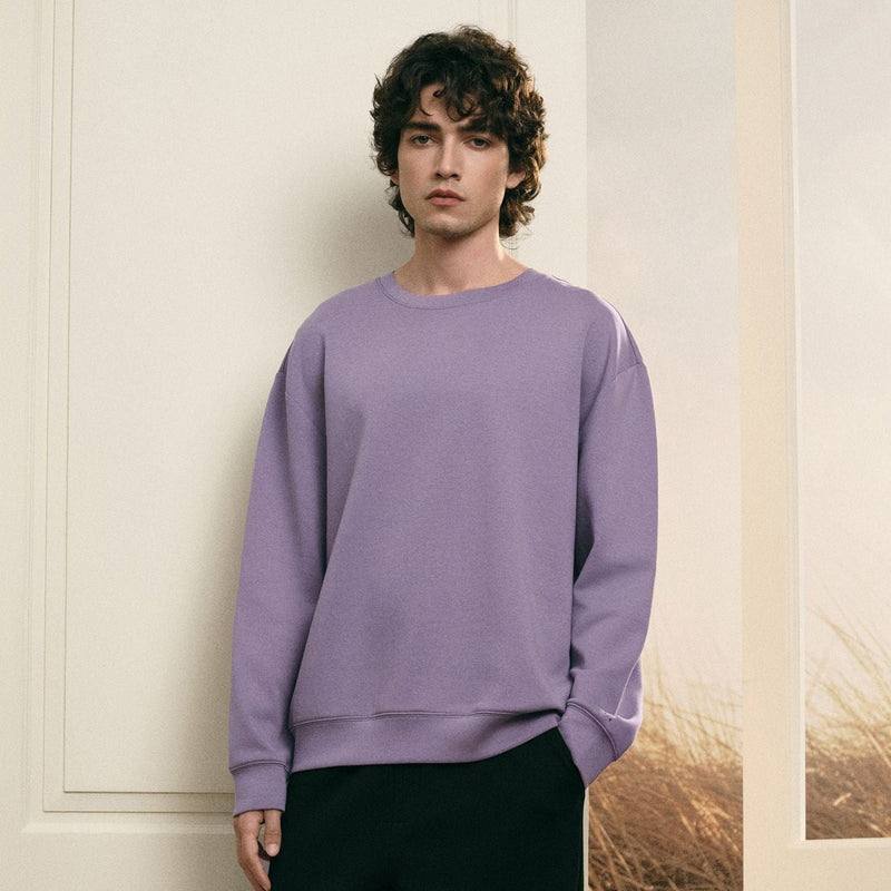 Giordano Men’s Regular Fit Lyocell Cotton Sweatshirt - first_variant_option_2 Premium Tee for Giordano